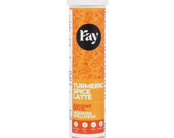 Fay Turmeric Spice Latte: Natural Golden Milk Wellness Effervescent Tablets
