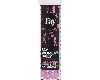 Fay Women's Daily: Effervescent Wellness with Shatavari & Ashwagandha