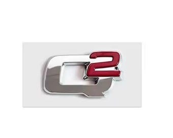 Adesivo con logo e lettera per auto in ABS 3D, emblema per bagagliaio posteriore, accessori per auto per Alfa Romeo argento TI