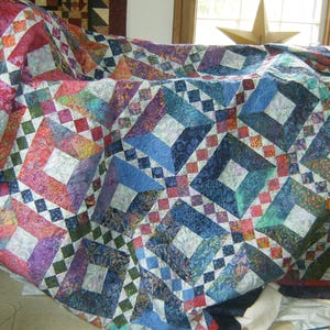 Batik Beauty Quilt Pattern
