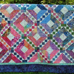Batik Beauty Quilt Pattern