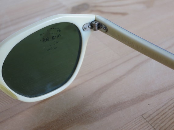 Vintage Willson Sunglasses, 1950s Blue and White … - image 2