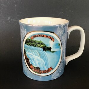 Vintage Niagara Falls Canada Mug Decorative Use Only Giftcraft Toronto Made in Japan