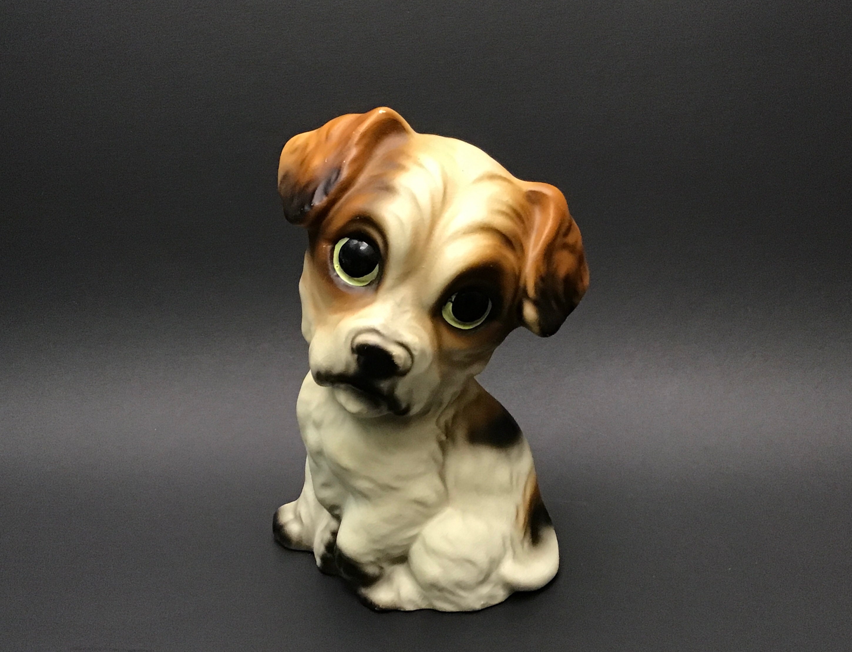 Vintage Big Eye Dog Figurine Sad Eye Puppy Made in Japan - Etsy Vintage Big Eye Dog Figurine Sad Eye Puppy Made in Japan - Etsy