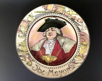 Vintage Royal Doulton Plate The Mayor, the Professionals Seriesware