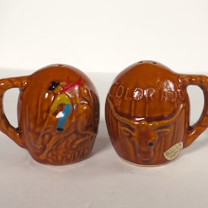 Vintage Colorado Souvenir Salt and Pepper Shakers Thrifco Made in Japan