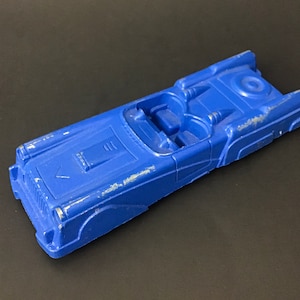 Vintage Midgetoy Blue Convertible Diecast Toy Car