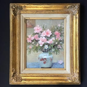 マルセルディフ Marcel Dyf シャクヤクとバラ 額縁 インテリア