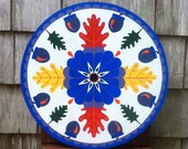 Pennsylvania Dutch Mighty Oak Tree Hex Sign