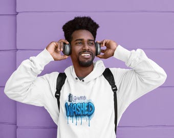 GraffitiWASHED Unisex Hoodie – Bold Streetwear Hoodie That Turns Heads & Keeps You Warm