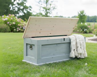 Plan de construction DIY du banc de rangement en bois – PDF étape par étape | Plans numériques de menuiserie