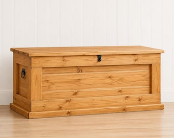 Rustieke houten opbergkist/bank: doe-het-zelf-project voor beginners (digitale download)