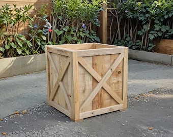 Plans de jardinière à faire soi-même : guide de construction d'une jardinière en bois pour les espaces extérieurs (fichier PDF)