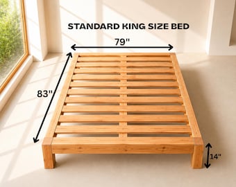Bouwplan voor een kingsize platformbedframe: doe-het-zelf houtbewerking_ beginnersvriendelijk (pdf-download)