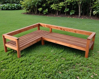 Plan de canapé modulaire d'extérieur bricolage : meubles de patio modernes (fichier PDF)