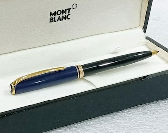 ヴィンテージ 90 年代 モンブラン ジェネレーション 万年筆、ブルー