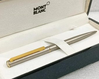 ヴィンテージ 1980年代 モンブラン チタノ ボールペン チタン