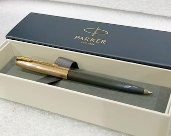 Parker 100 Cobalt Black GT Ballpoint Pen - New in Case! - Etsy