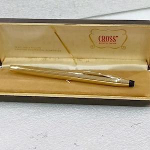 Vintage Cross Classic Century 12K Gold Filled Kugelschreiber Original USA - VP458
