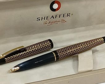 シェーファー　インペリアル　スターリングシルバー　万年筆　14K インレイドニブ シェーファー インペリアル スターリングシルバー 万年筆 14K