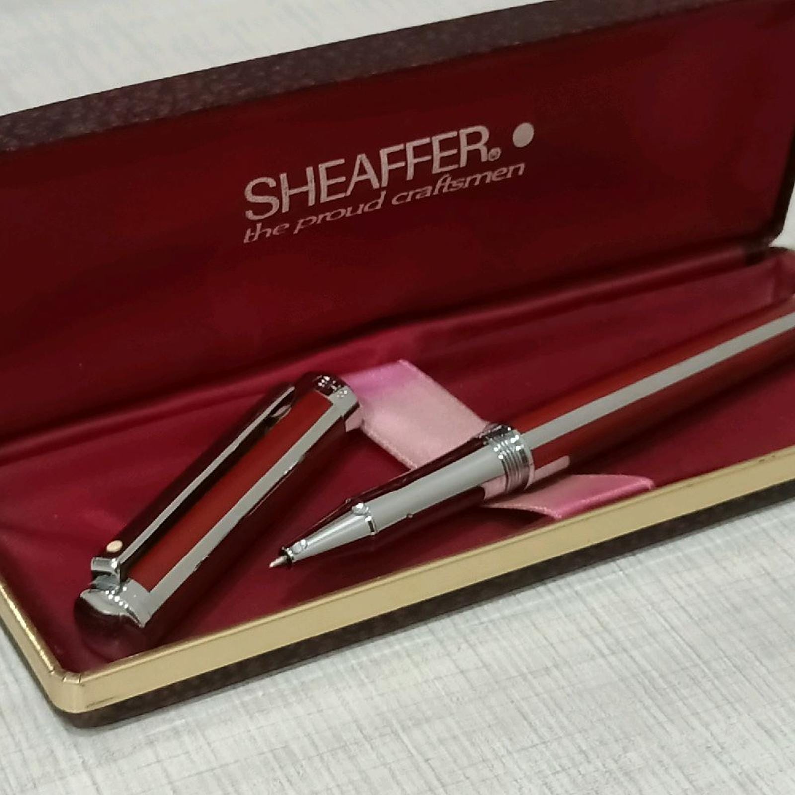 Stylo à Bille Pelikan R200 Marbre Vert Et Noir - Avec Boîte - Occasion - Plaqué Or