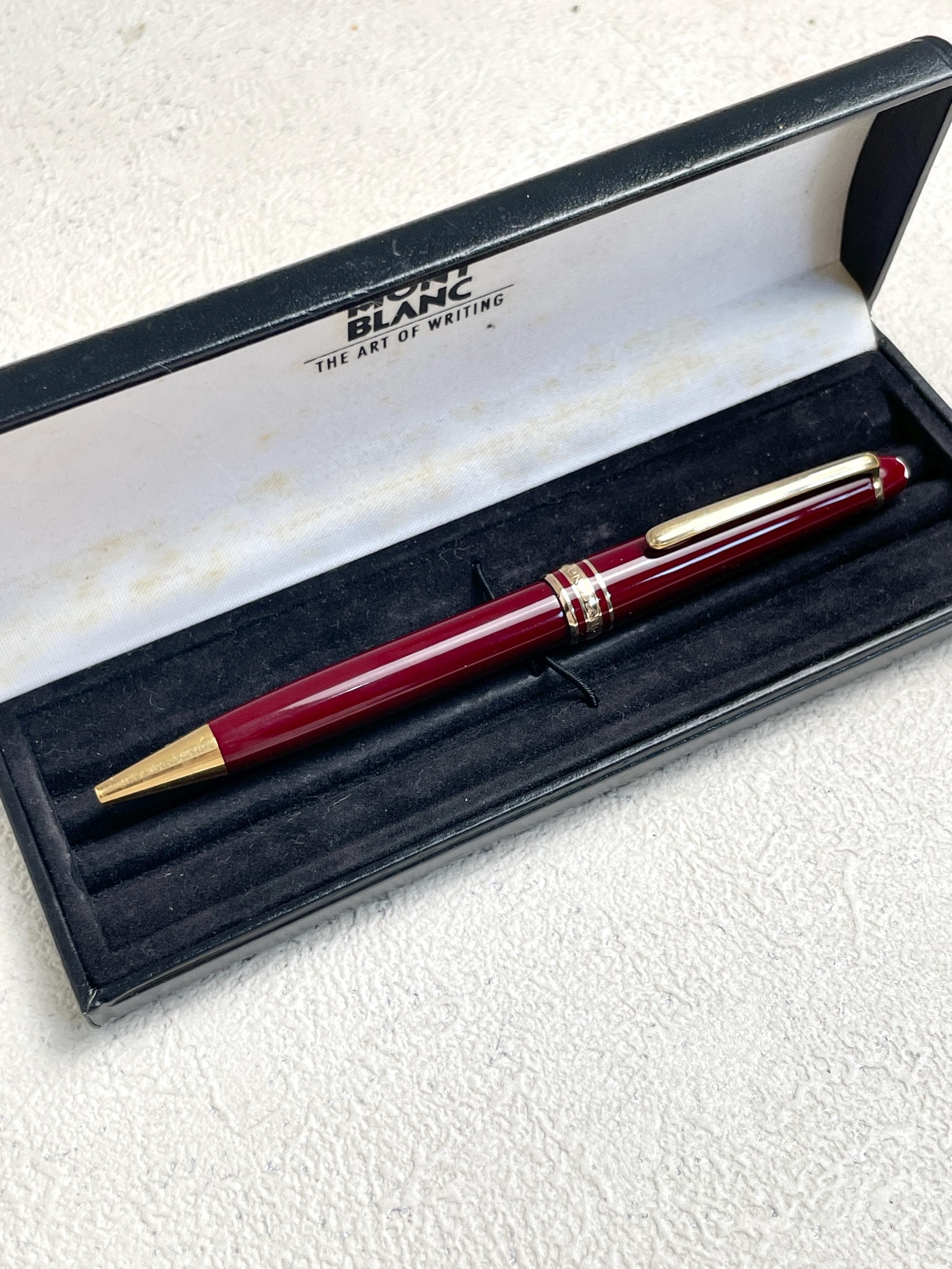 モンブラン 万年筆　ボールペン　2本　MONTBLANC レトロ ヴィンテージ Vintage montblanc ballpoint pen - Etsy 日本