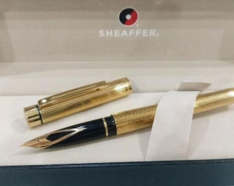 シェーファー　インペリアル　スターリングシルバー　万年筆　14K インレイドニブ シェーファー インペリアル スターリングシルバー ヴィンテージ 万年筆