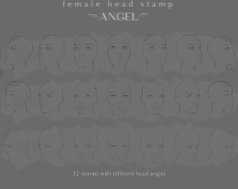 Pennelli per timbri "ANGEL"