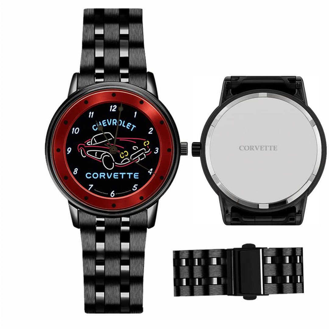 Corvette Neon Car Watch Classic Chevy Sports Retro Lovers16 - Etsy