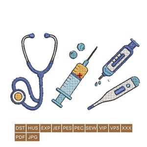 Medical Embroidery Design that is digitized on WiLCOM Textile Embroidery Software e4.2 with good techniques