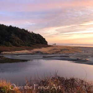 Fotokarte, Copalis Beach, Washington Coast, innen blanko für Deine persönliche Notiz