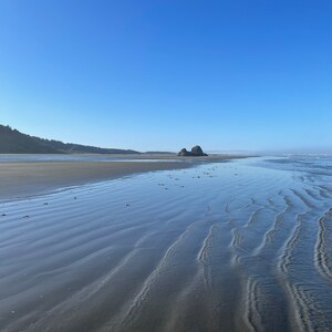 Foto Grußkarte, Copalis Beach, Washington, innen blanko für deine persönliche Notiz