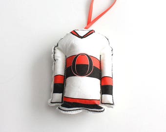 Hockey team ornament- Canadian ornament- Ottawa hockey