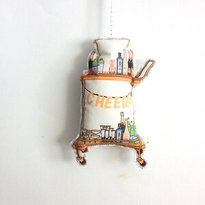 Barwagen Ornament - Christbaumschmuck - Baumschmuck
