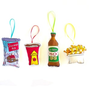 Christbaumschmuck Set: Die beliebten kanadischen Ikonen