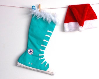 converse christmas stocking