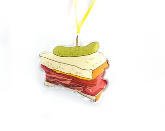 Sandwich ornament: Christmas ornaments- Montreal smoke meat
