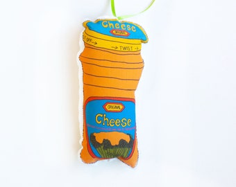 Cheese spread ornament, Christmas tree decoration