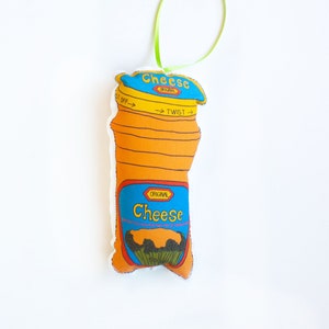Cheese spread ornament, Christmas tree decoration image 1