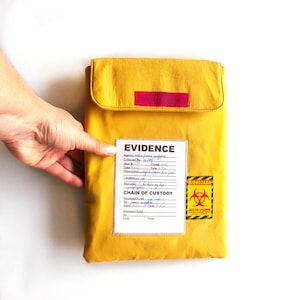 Housse pour iPad Mini Crime Scene Evidence - Étui rembourré en coton