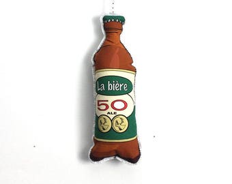 Beer Christmas Ornament:  La bière 50- Christmas decoration