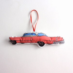 Palm springs Ornaments: Set of 4 mid century holiday decorations image 3