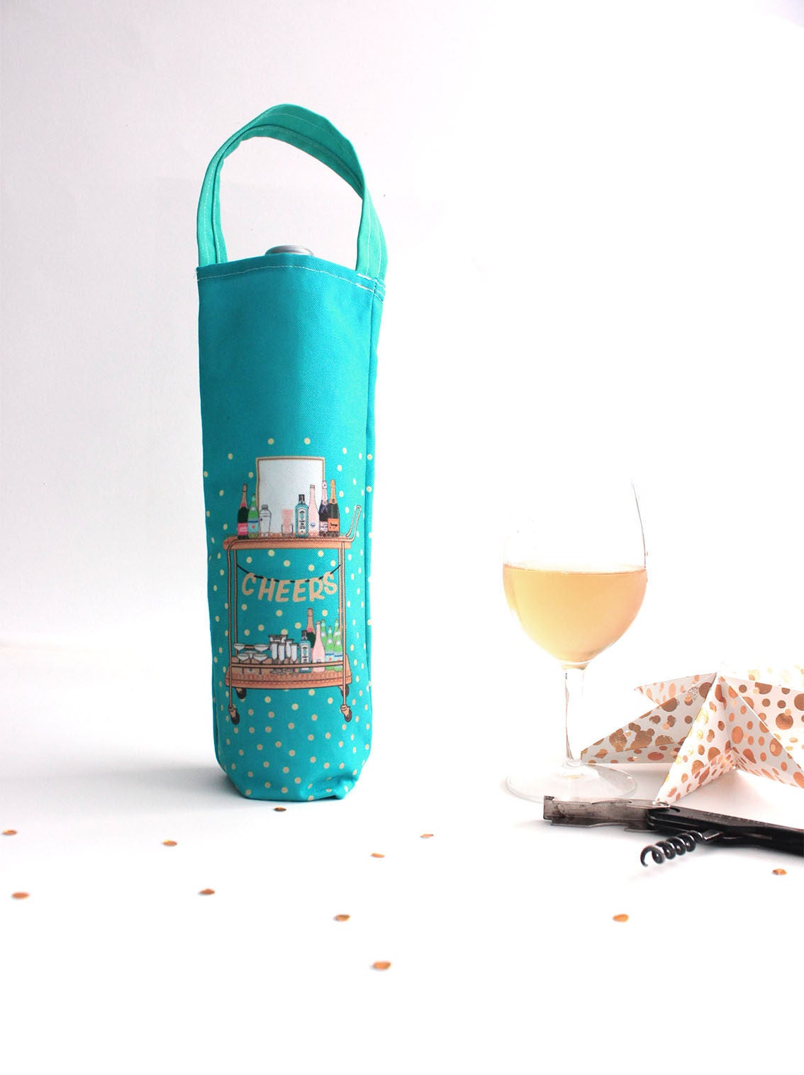 Bar Cart Ornament Christmas Ornament Tree Decorations Etsy