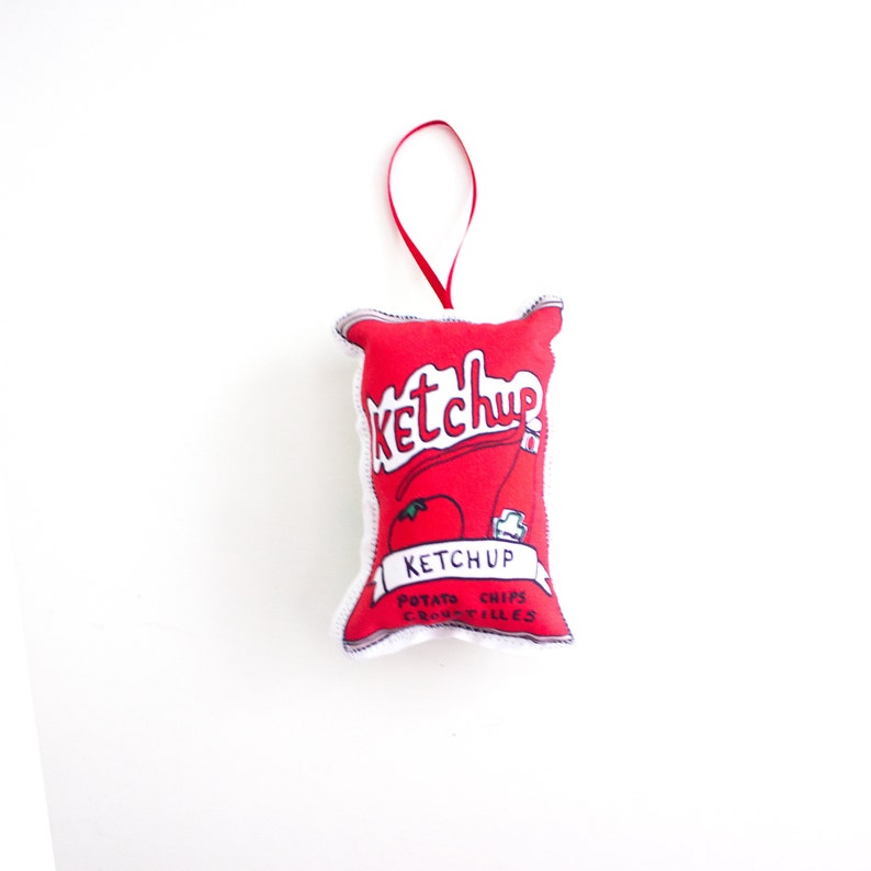 Ketchup Chips Ornament Tree Decoration Canadian Christmas Etsy Ireland