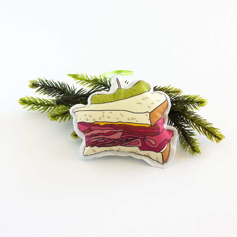 Sandwich ornament: Christmas ornaments- Montreal smoke meat image 3