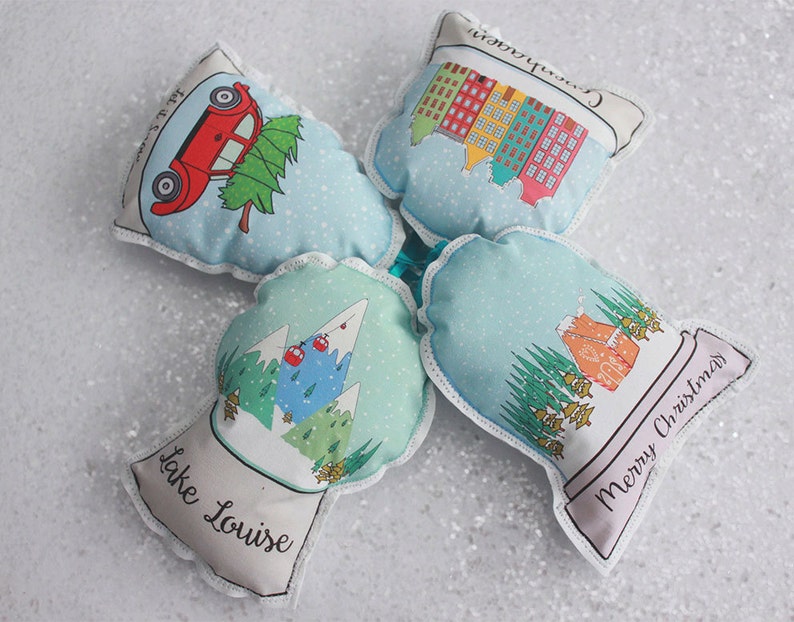 Car ornament gifts under 10 Christmas Ornament Holiday tree decoration