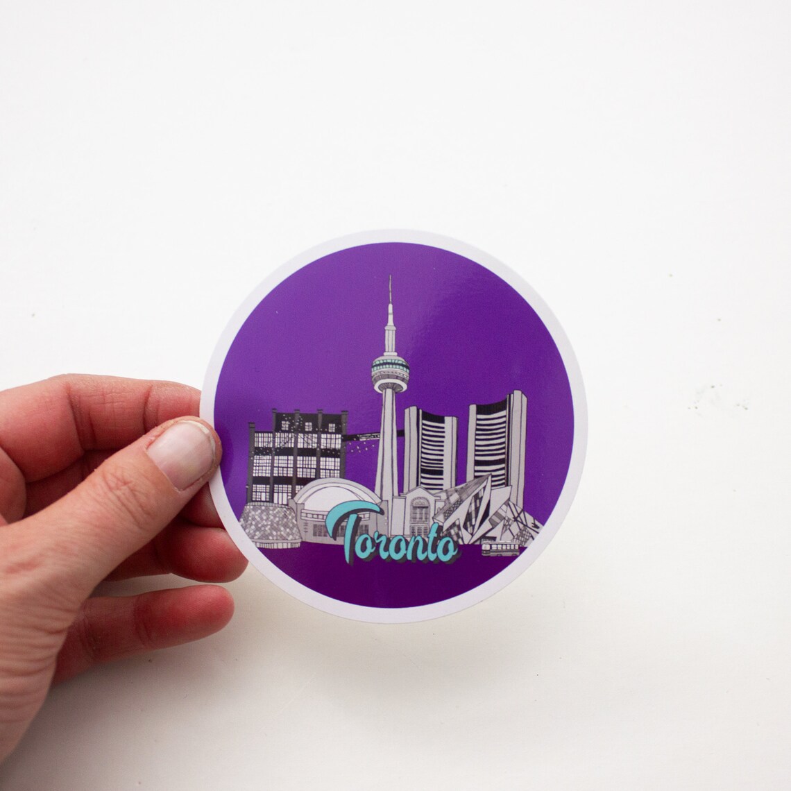 Toronto city sticker pack Landmark and icons vinyl stickers Etsy