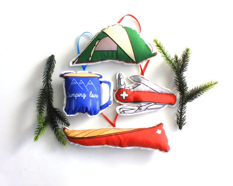 City Ornament Set City of Calgary Canadian Themed Christmas Etsy