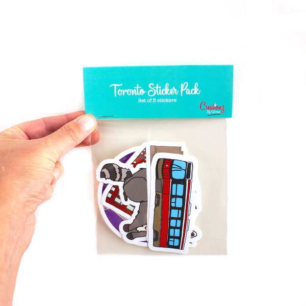 Toronto Stickers Etsy