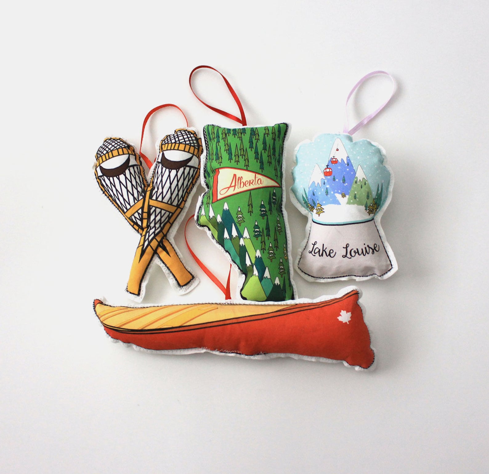 City Ornament Set City of Calgary Canadian Themed Christmas Etsy